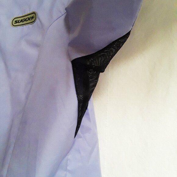 Soft Lavender Color Sugoi Windbreaker Lightweight Jacket Size M (T-366) - Picture 5 of 6